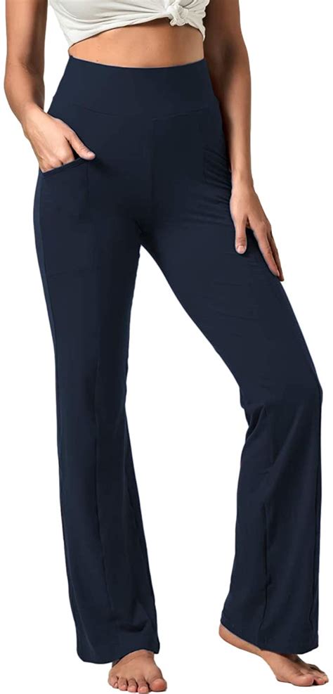 high waist yoga pants bootcut